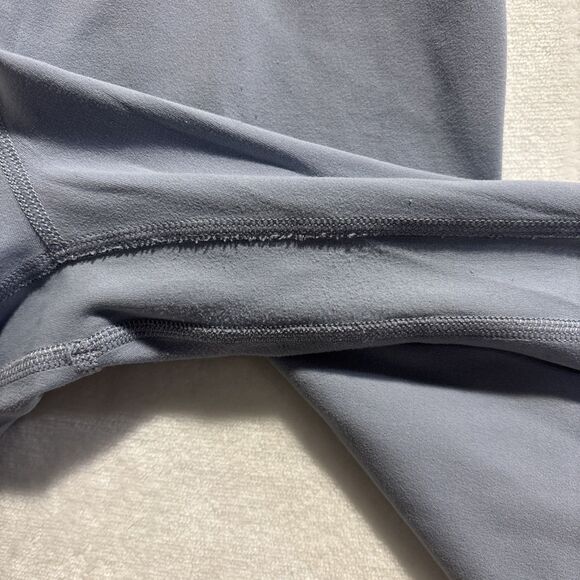 Lululemon Align Crop 21" Nulu Fabric Leggings Chambray Blue Women's Size 6 Yoga - Picture 9 of 16